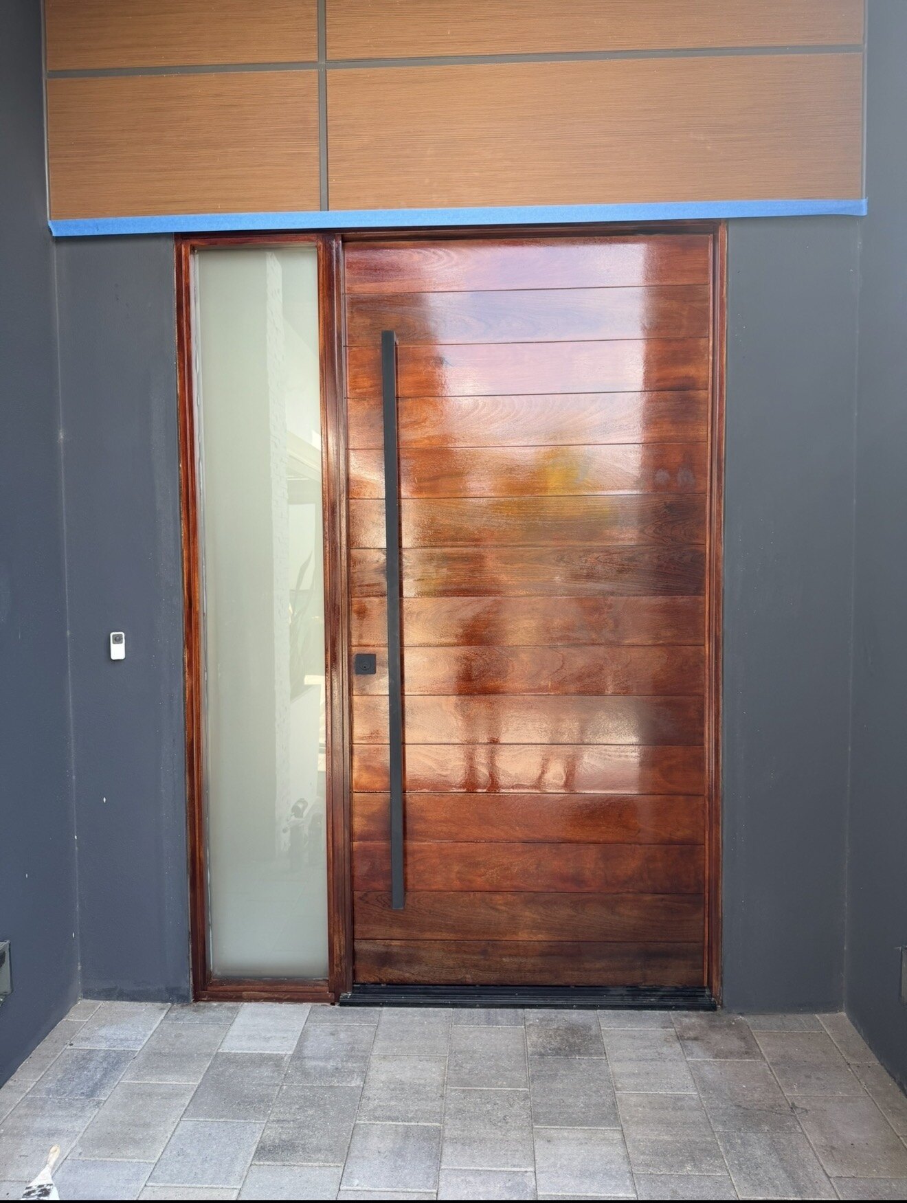 Completed interior door project