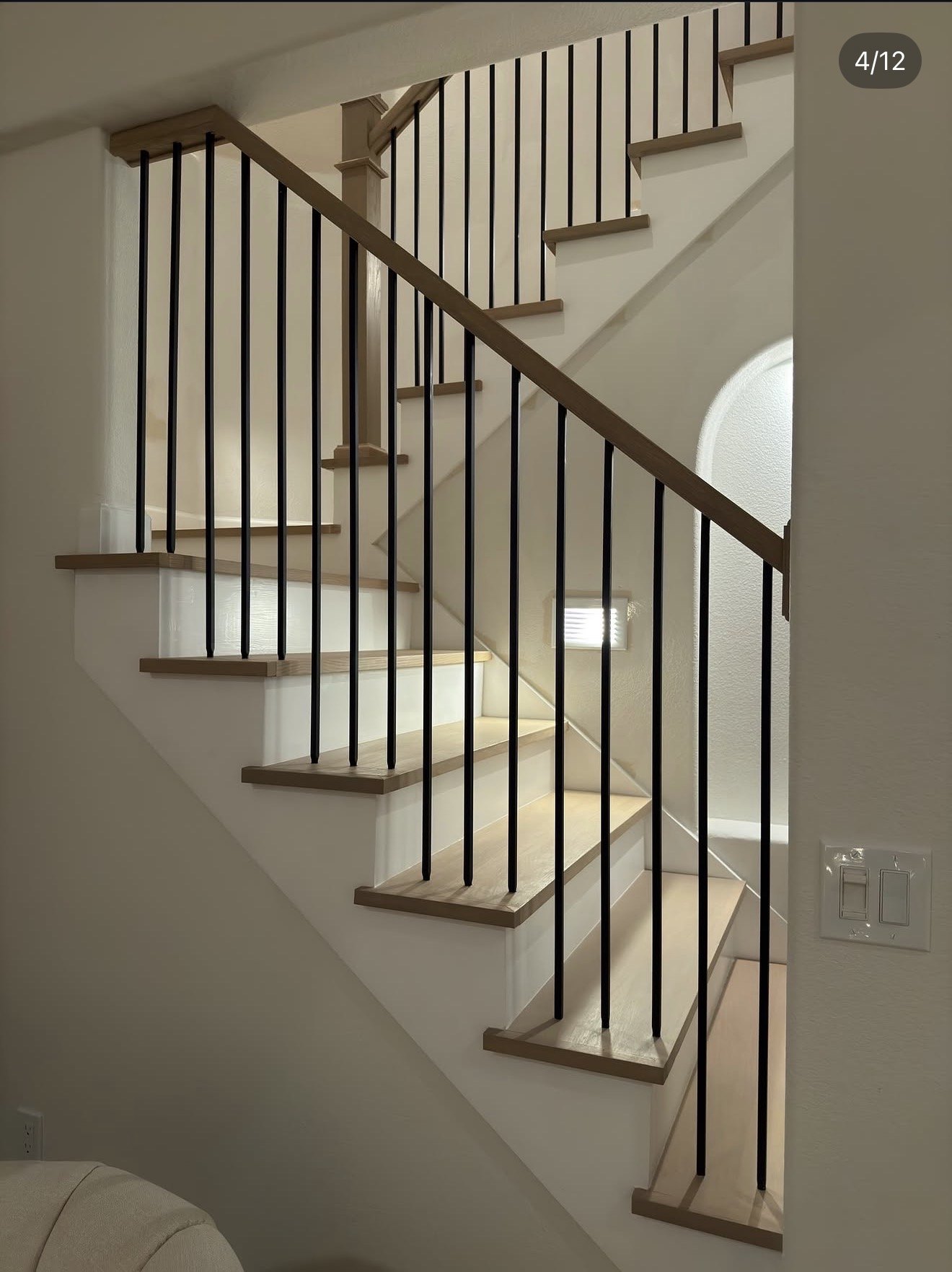 Staircase Renovation project by Rufino Carpentry